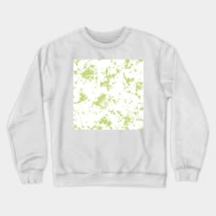 Light green and white marble - Tie-Dye Shibori Texture Crewneck Sweatshirt